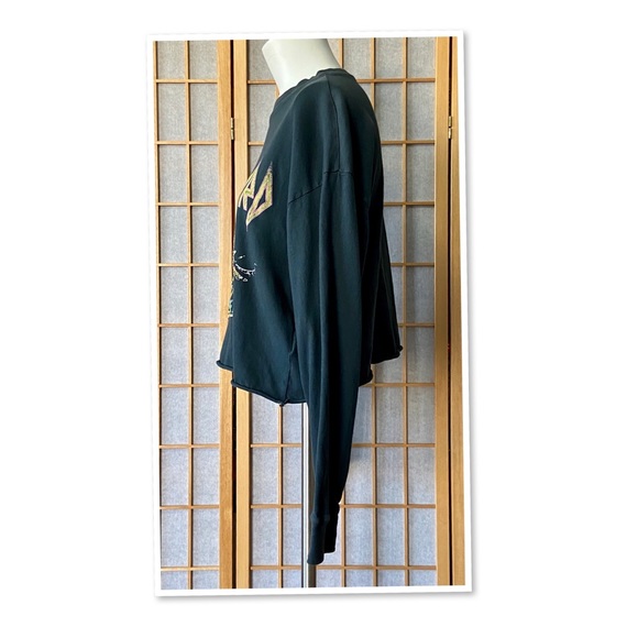 Daydreamer Def Leppard Crop Long Sleeve Tee - Picture 4 of 9